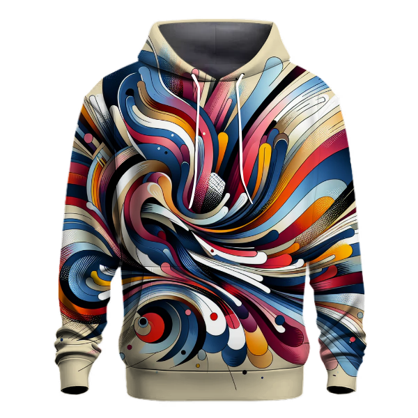 Dynamic Abstract Energy Hoodie