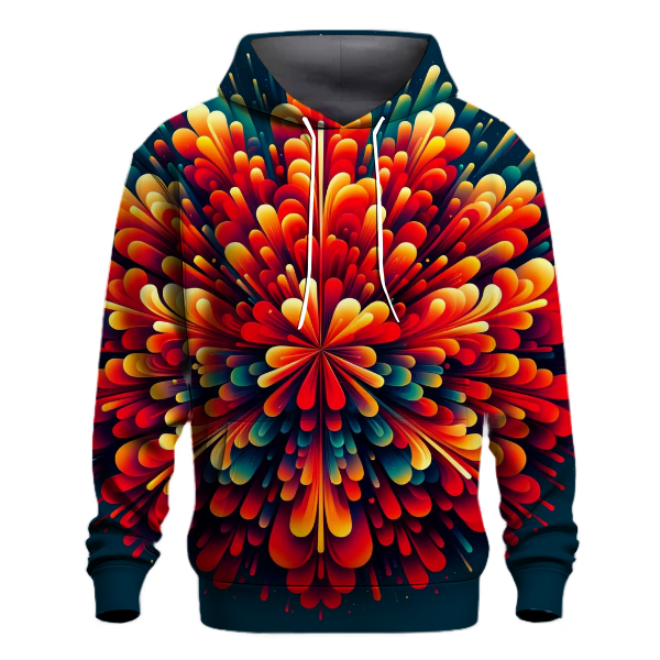 Firework Fiesta Gradient Hoodie