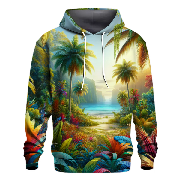 Vibrant Tropical Escape Hoodie