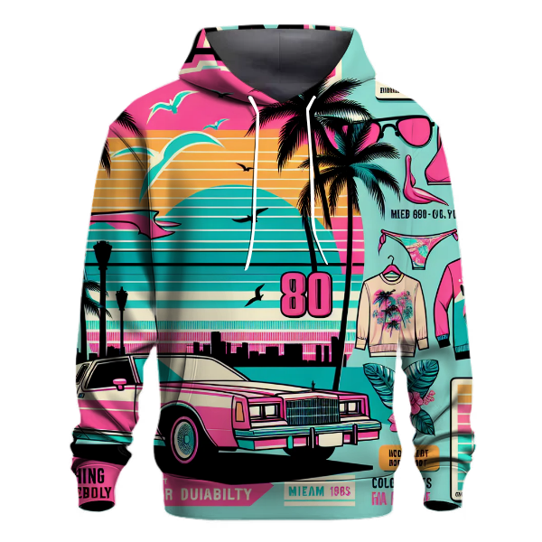 Miami Vice Chic Hoodie