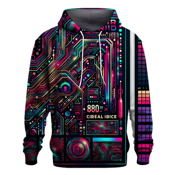 Techno Dreams Design Hoodie Hoodie Trends