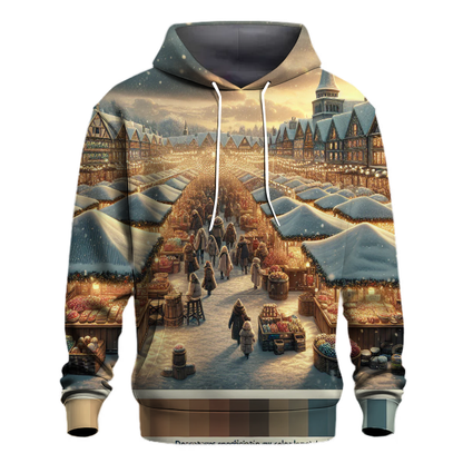 Christmas Market Magic Hoodie Pullover Hoodies