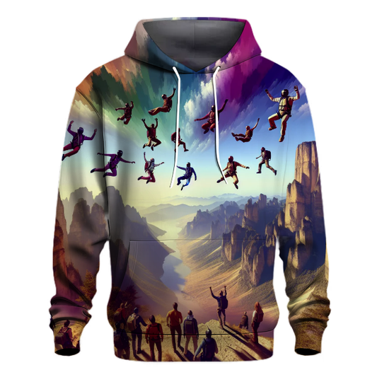 Base Jumping Thrill Hoodie