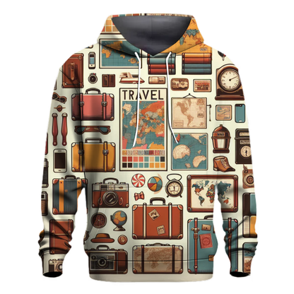 Vintage Travel Escape Hoodie