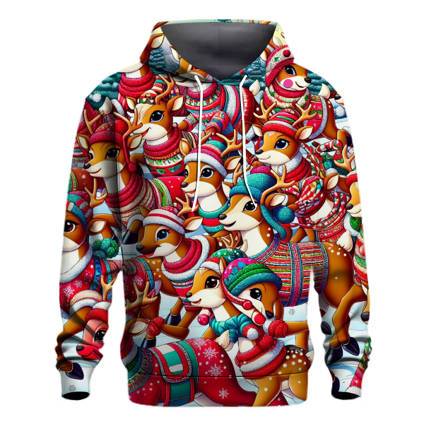 Reindeer Holiday Showdown Hoodie