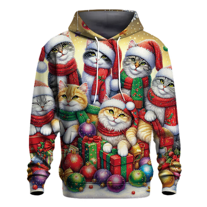 Merry Catmas Celebration Hoodie