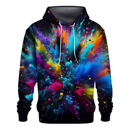 Funky Grunge Splatter Hoodie