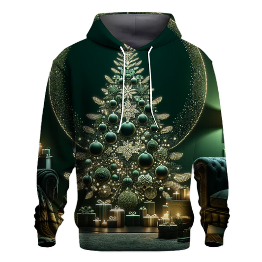 Christmas Tree Silhouette Hoodie