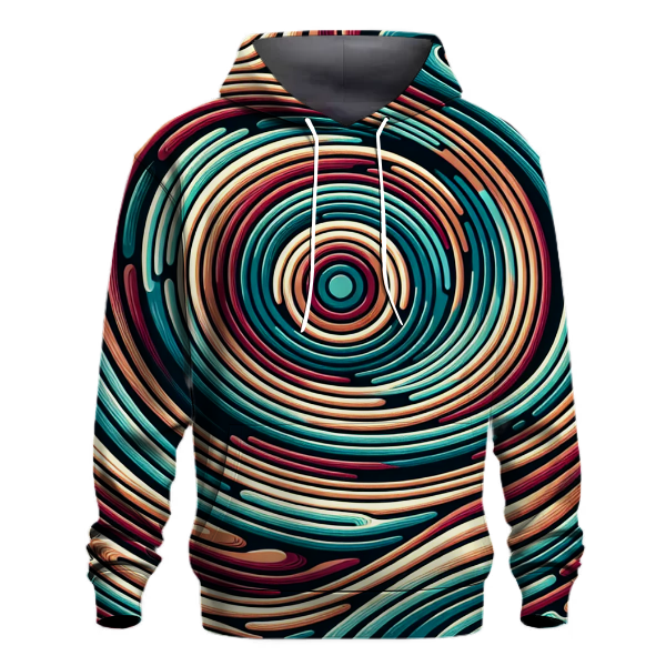 Rhythmic Ripple Symphony Hoodie Custom Hoodies