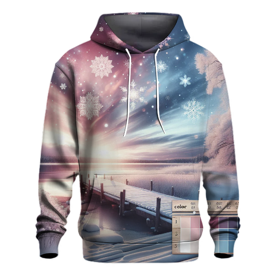 Twinkling Snowflake Dreams Hoodie