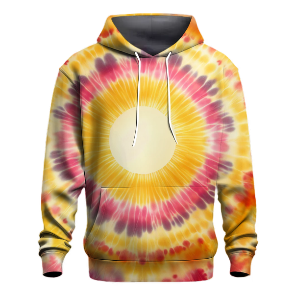 Sunlit Horizon Tie-Dye Hoodie