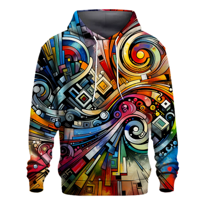 Artistic Graffiti Fusion Hoodie