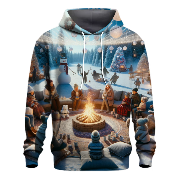 Outdoor Winter Festivities Hoodie