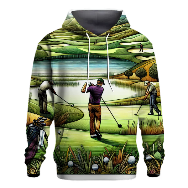 Golf - Elegant Fairway Hoodie