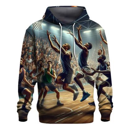 Basketball Court Slam Hoodie