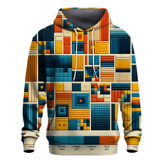 Groovy Squares Hoodie