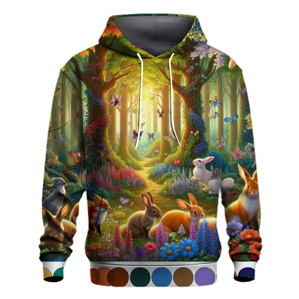 Charming Fairy Tale Forest Hoodie