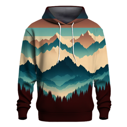 Mountain Range Vista Hoodie