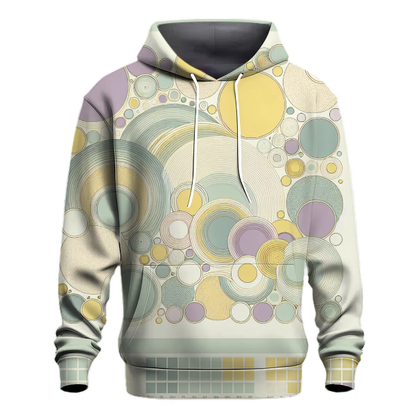 Charming Floral Circles Hoodie