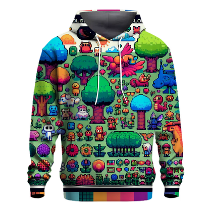 Pixel Art Wonderland Hoodie