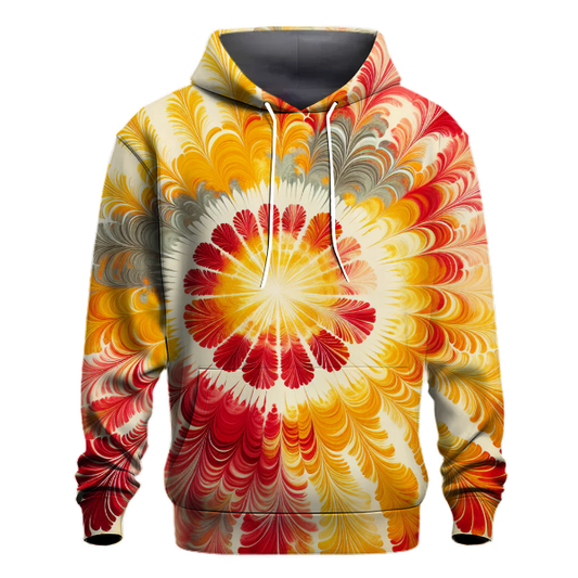 Golden Sunburst Escape Hoodie