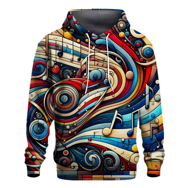 Harmonious Music Notes Hoodie