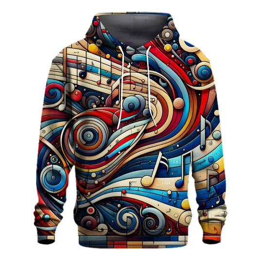 Harmonious Music Notes Hoodie