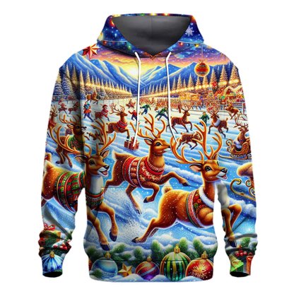 Reindeer Games Fun Hoodie