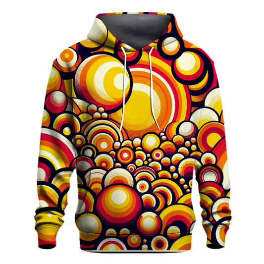 Retro Sunshine Circle Hoodie