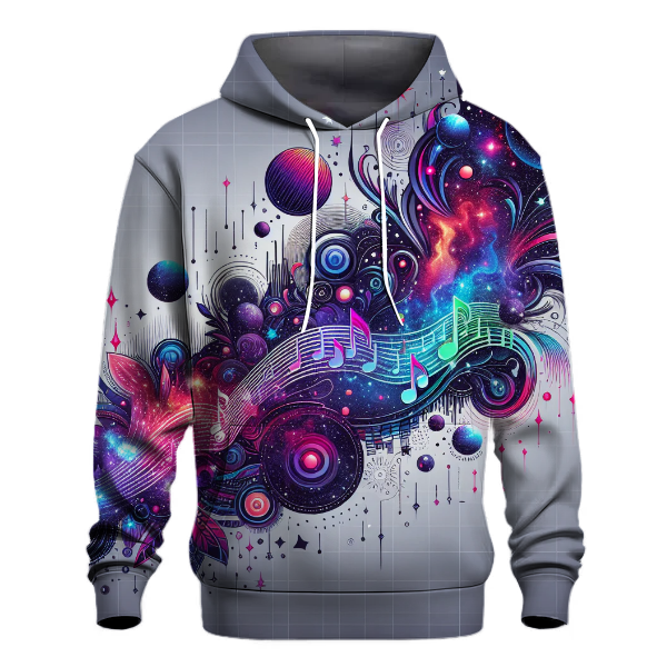 Cosmic Neon Pulse Hoodie