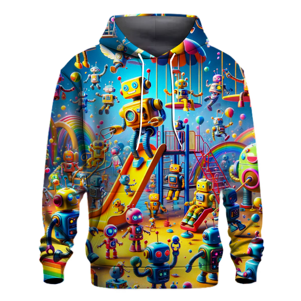 Funky Robot Adventure Hoodie