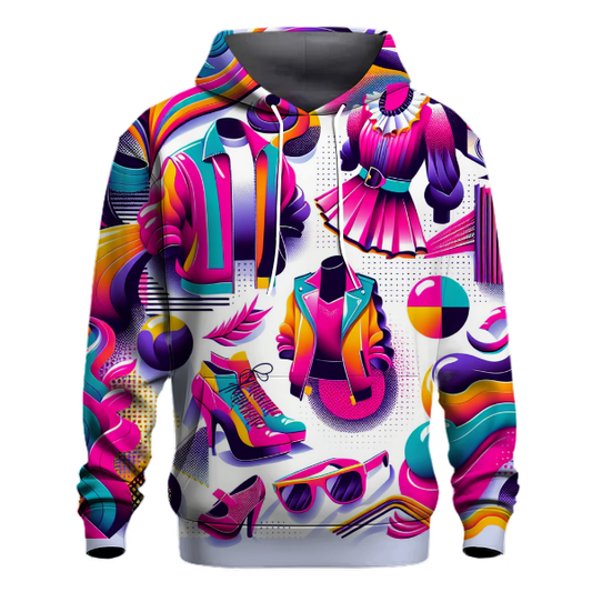 Classic 80s Fashion Statements Hoodie