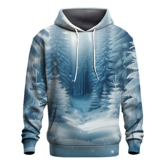 Snowy Forest Adventure Hoodie