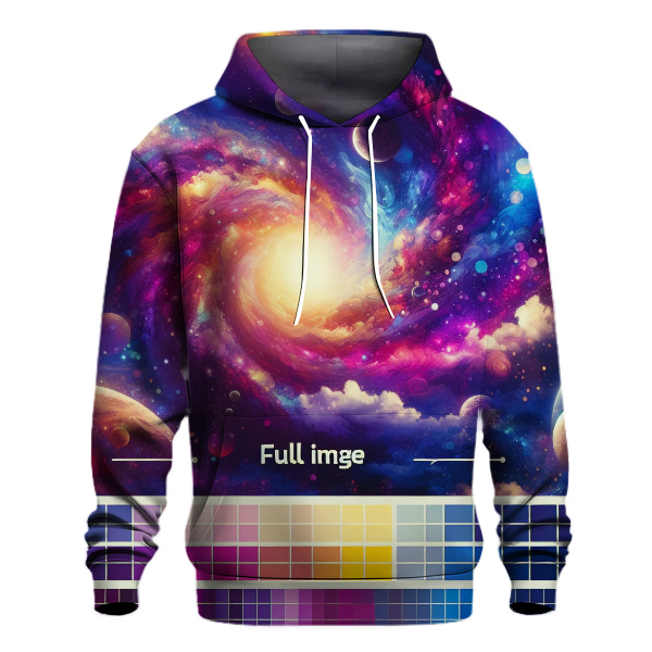 Retro Cosmic Vibes Hoodie