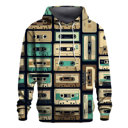 Vintage Cassette Vibes Hoodie