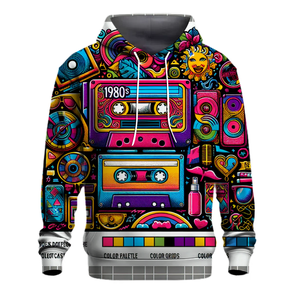 Rad Retro Graphics Hoodie