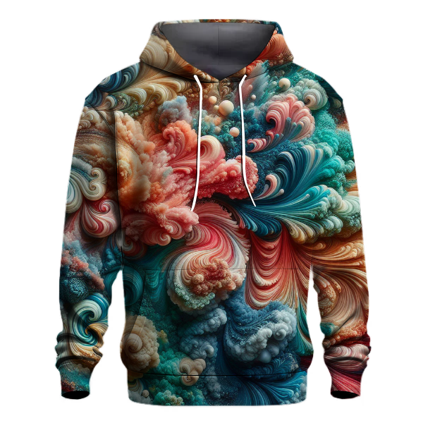 Coral Reef Wave Hoodie