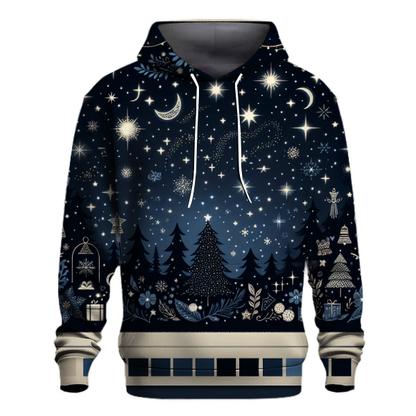 Twinkling Starry Night Hoodie Custom Hoodies