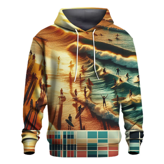 Surfing Wave Adventure Hoodie