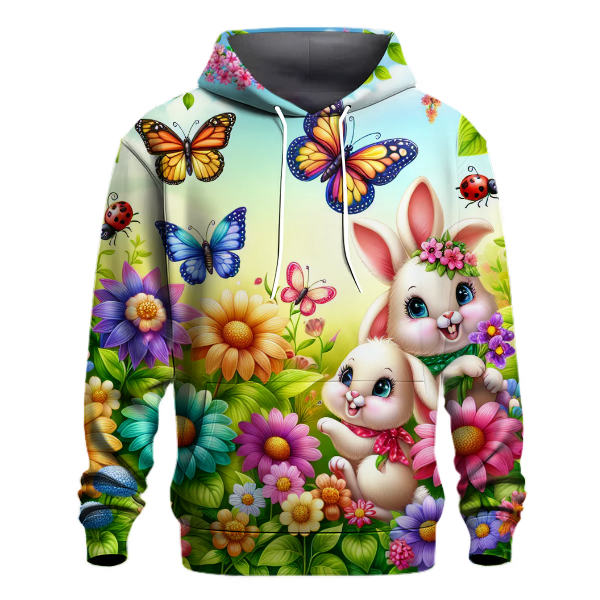 Charming Retro Garden Hoodie