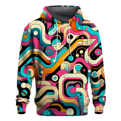 Neon Dreams Design Hoodie