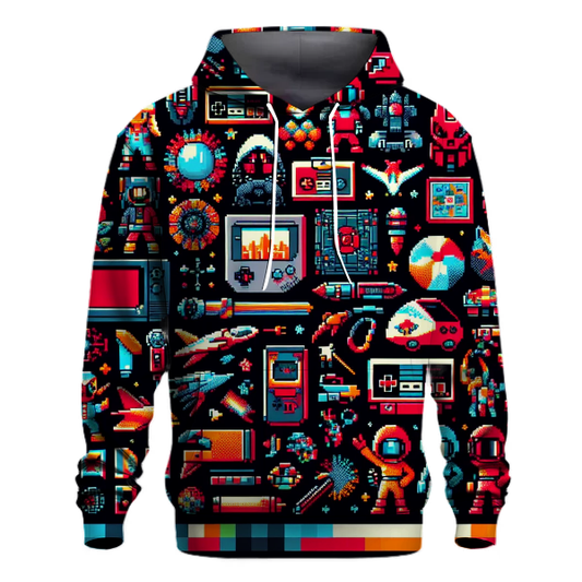 Retro Pixel Adventure Hoodie