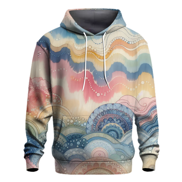 Pastel Harmony Tie-Dye Hoodie