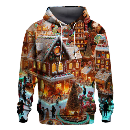 Gingerbread Wonderland Christmas Hoodie