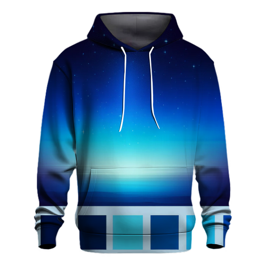 Celestial Blue Gradient Hoodie