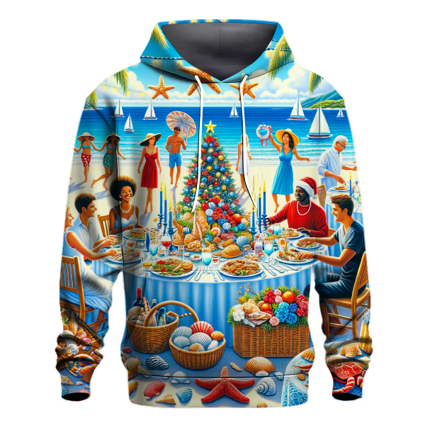 Nautical Christmas Retreat Hoodie