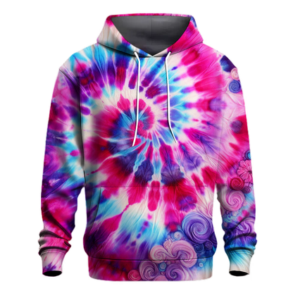 Fuchsia Dream Ripple Hoodie