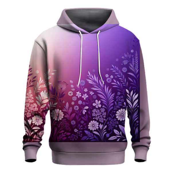 Violet Meadow Gradient Hoodie