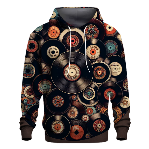 Classic Vinyl Record Hoodie