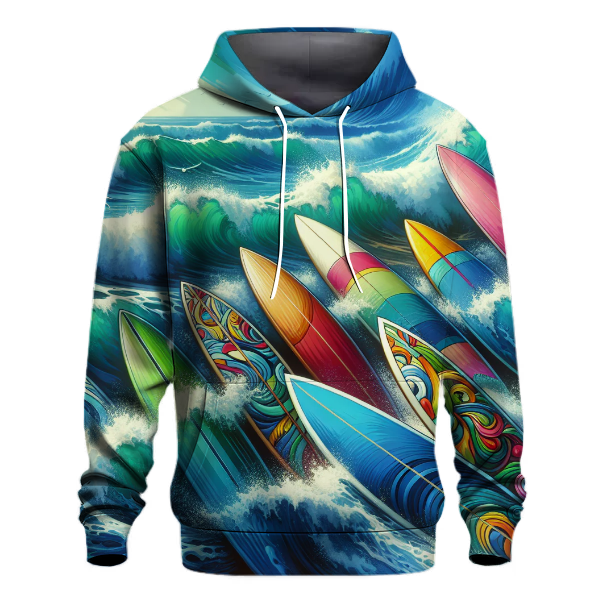 Retro Surf Culture Hoodie